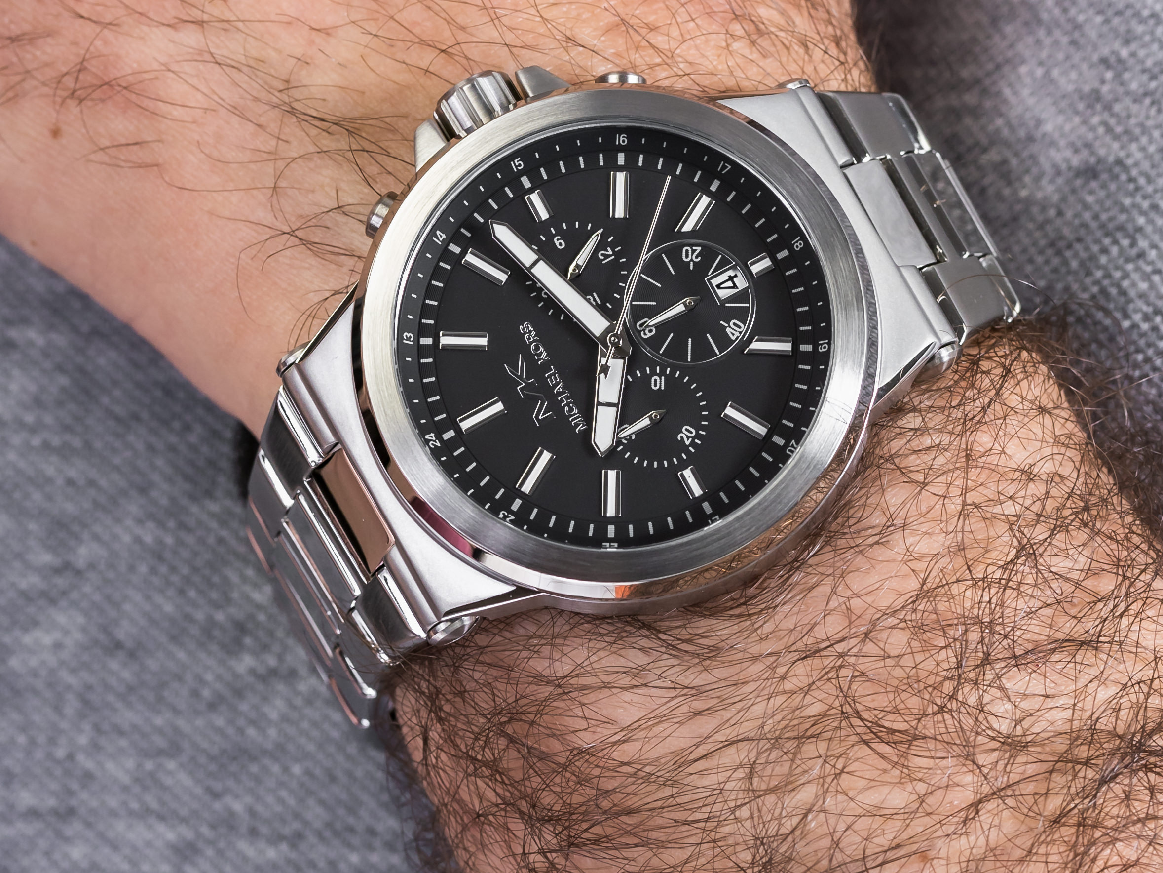zegarek Michael Kors MK8730 srebrny Dylan - miniatura 4