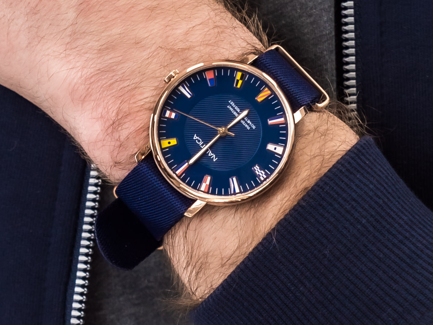 Nautica NAPCRF902 zegarek klasyczny Pasek - miniatura 4