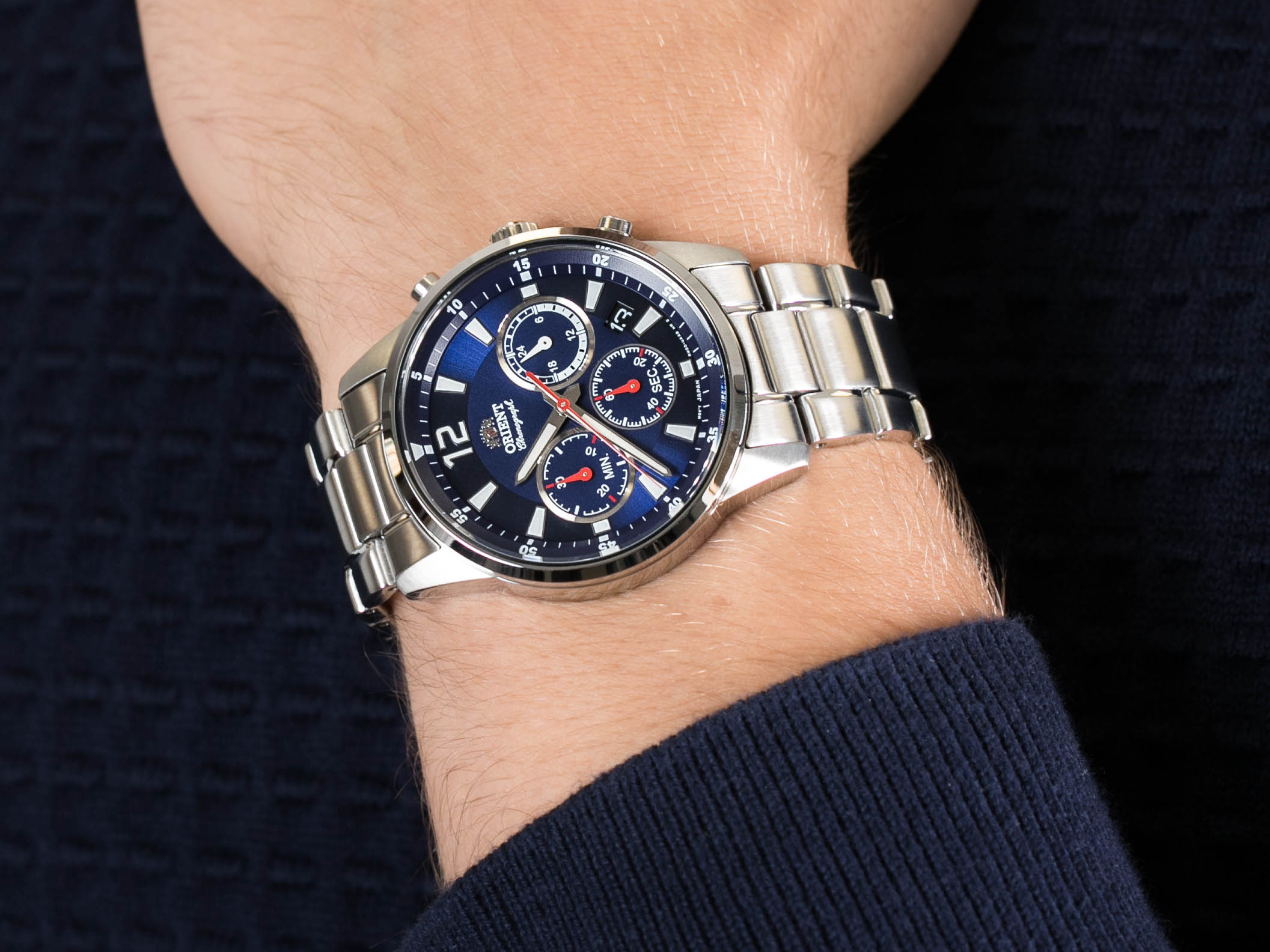 Orient RA-KV0002L10B zegarek sportowy Sports - miniatura 4