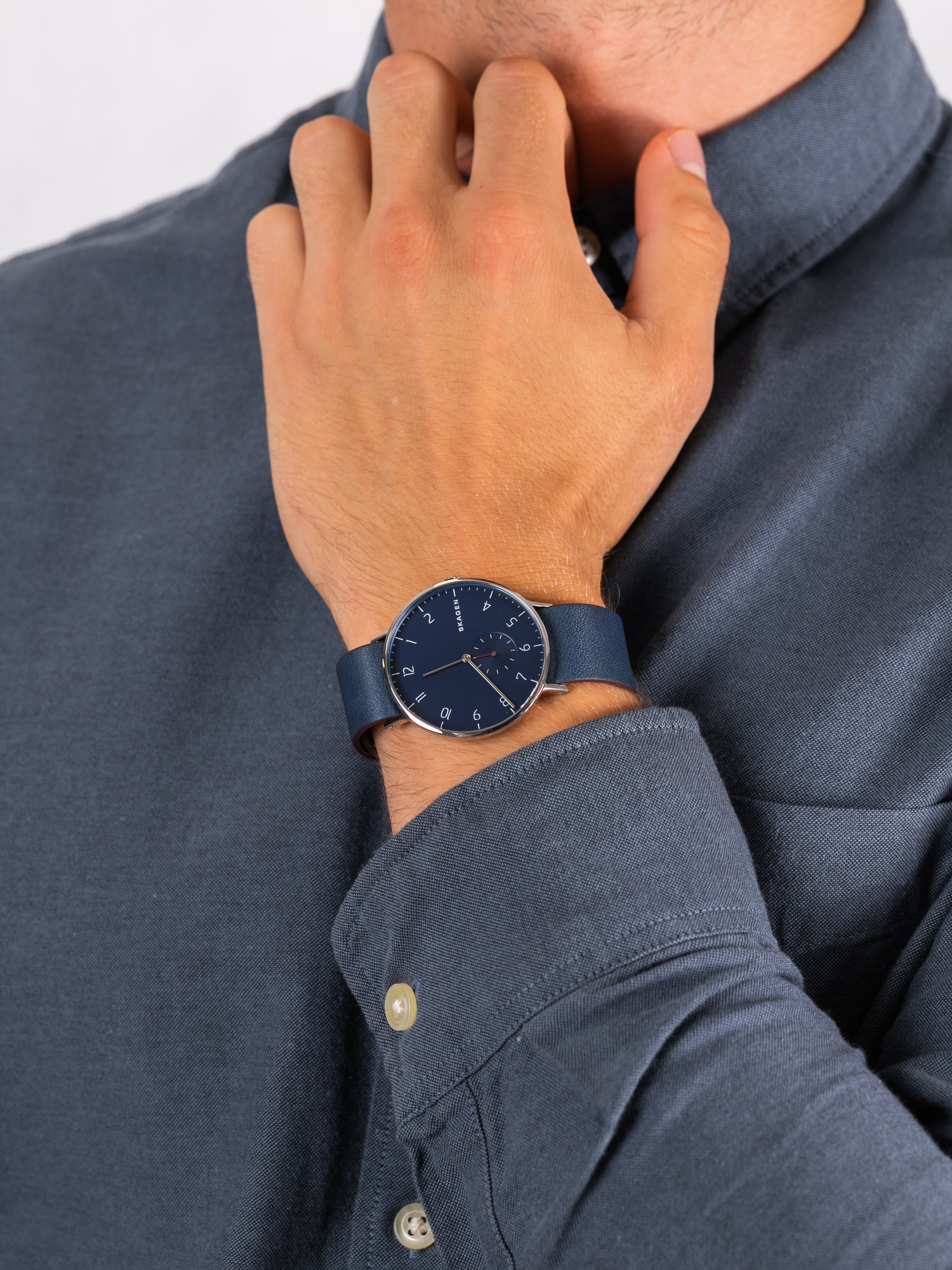 Skagen SKW6478 męski zegarek Aaren pasek - miniatura 3
