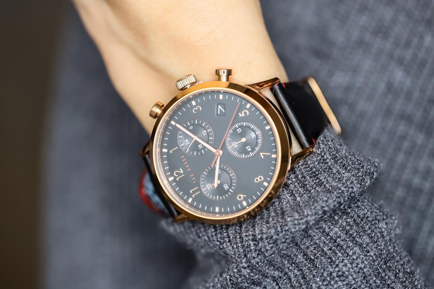 zegarek Ted Baker BKPCSF905 kwarcowy męski pasek Cosmop - miniatura 6