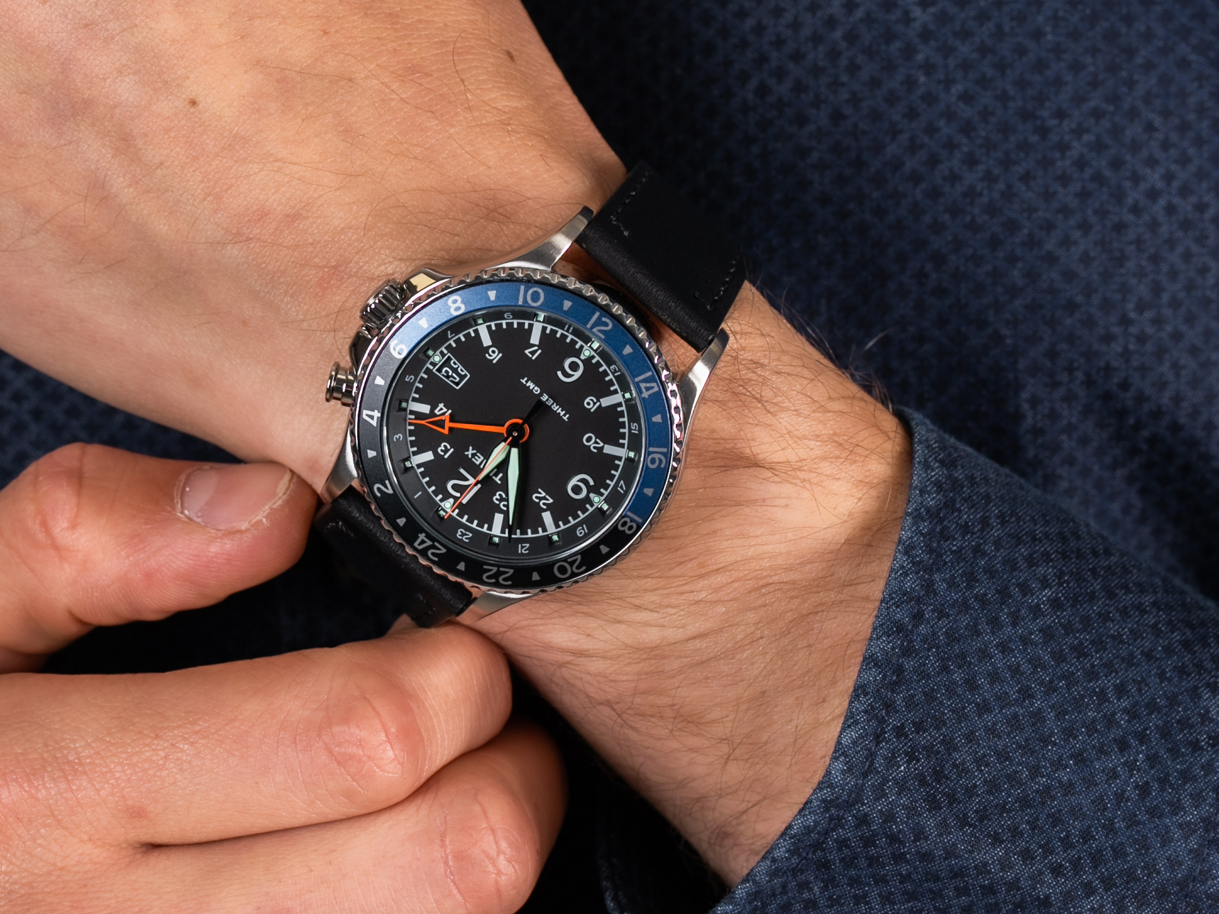 zegarek Timex TW2R43600 srebrny Allied - miniatura 4
