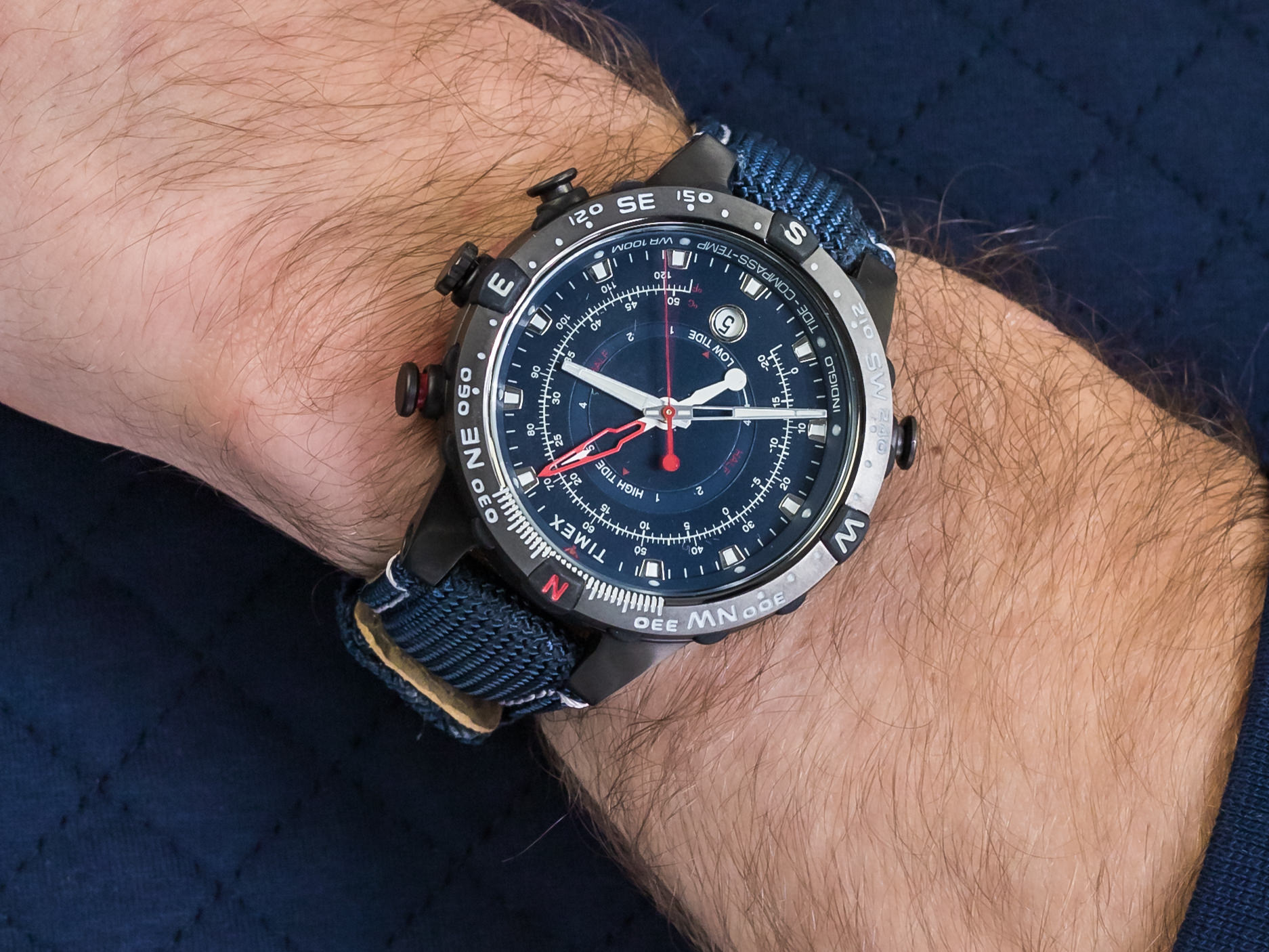 Timex TW2T76300 Tide Temp Compass IQ zegarek sportowy Allied