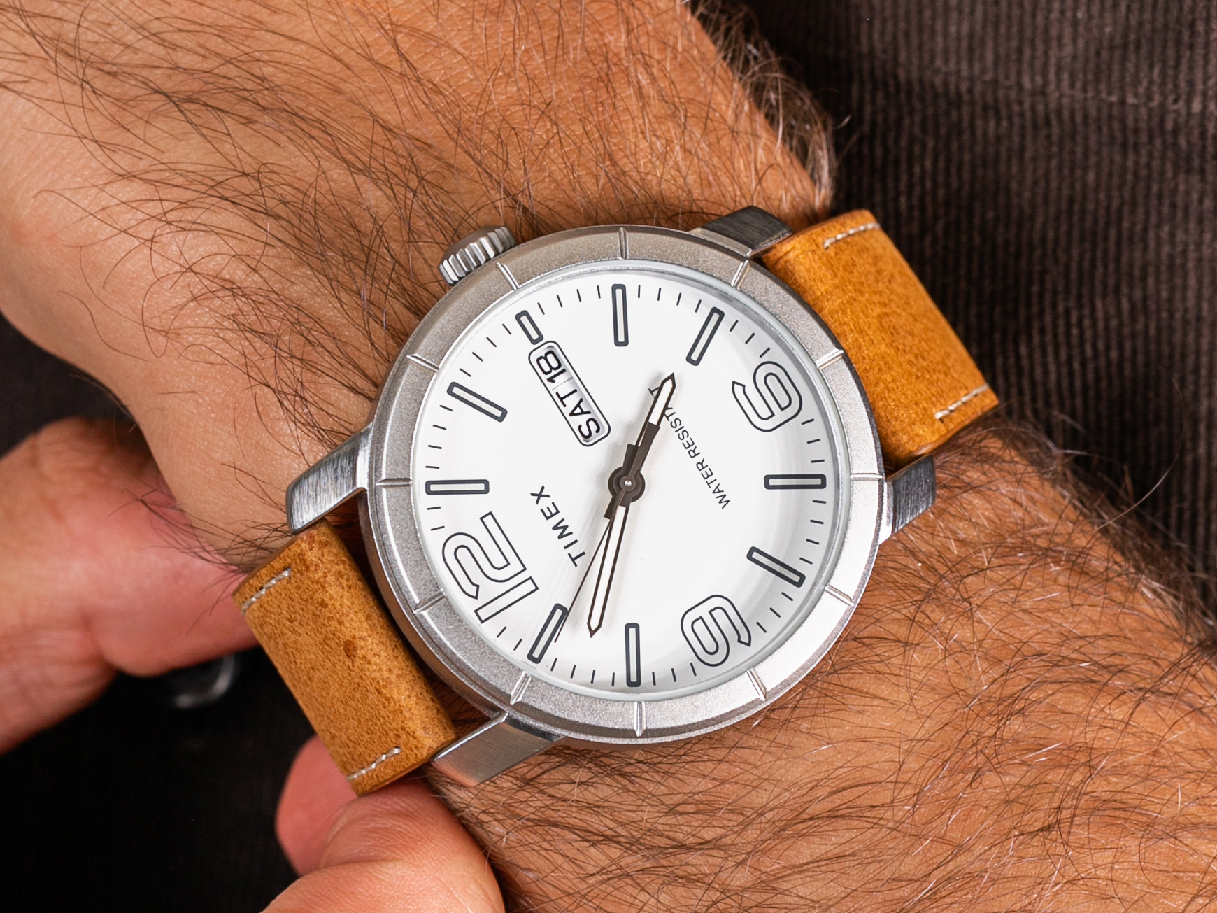 Timex TW2R64100 zegarek klasyczny Easy Reader - miniatura 4