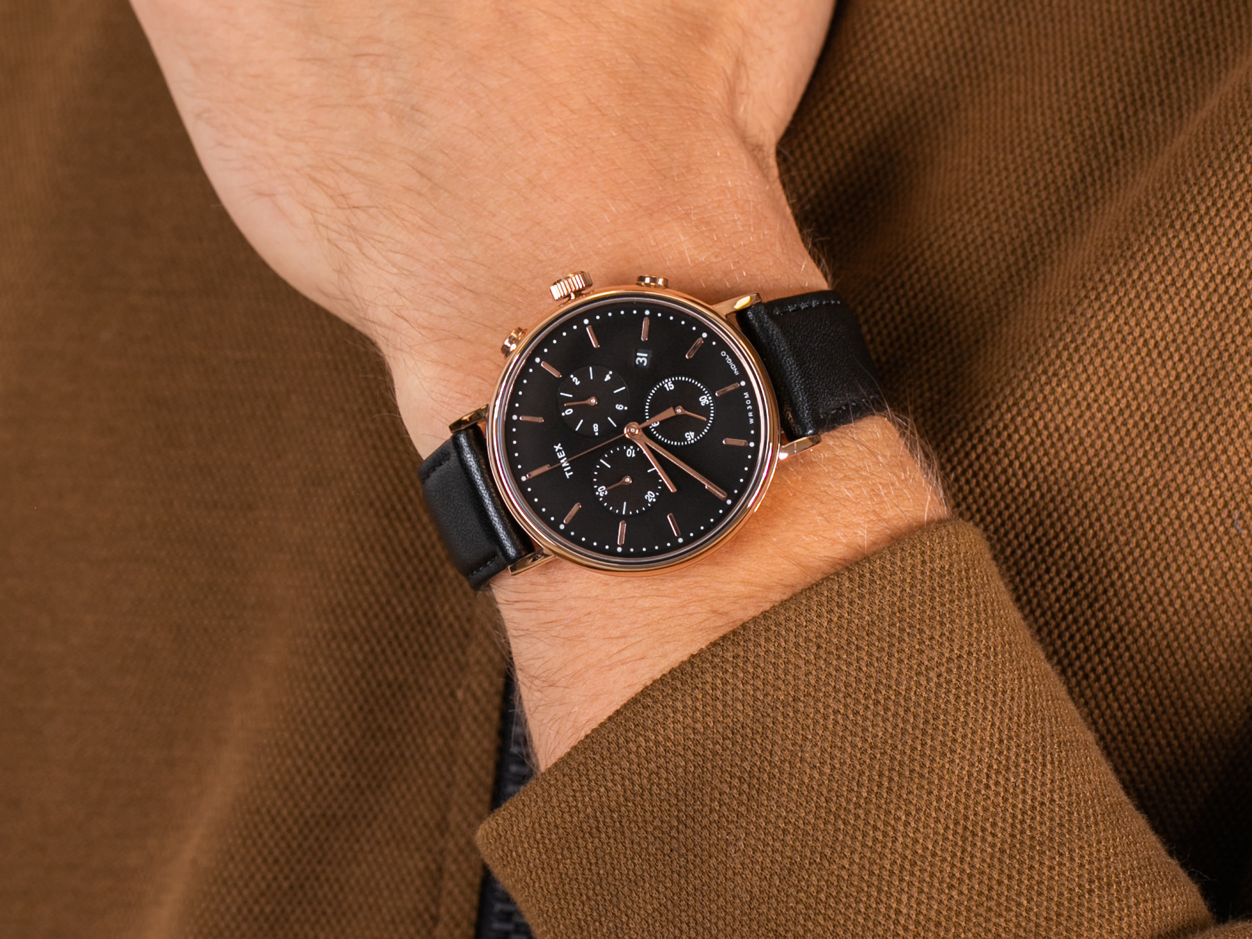 Timex TW2T11600 zegarek fashion/modowy Fairfield - miniatura 4