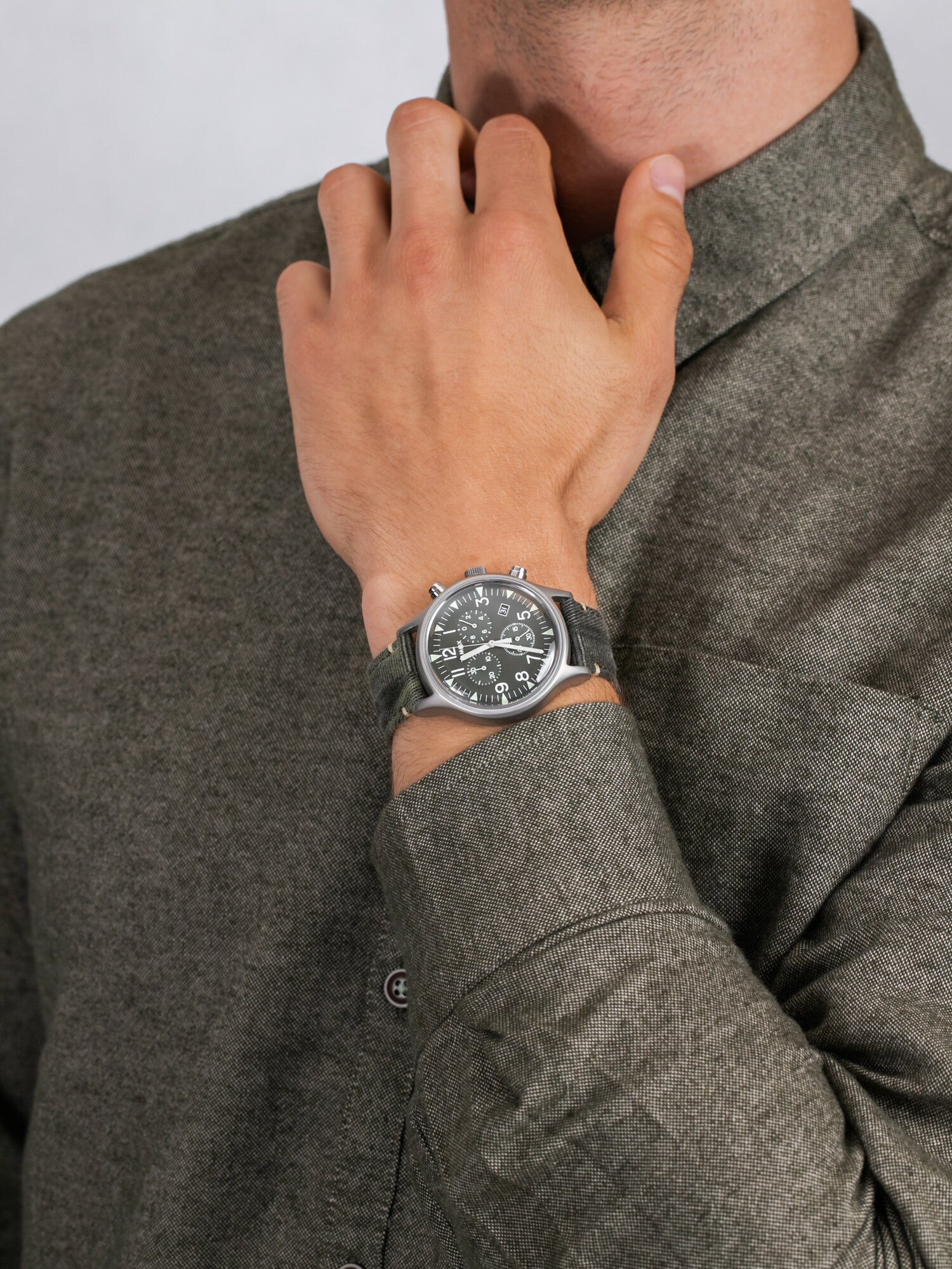 zegarek Timex TW2R68600 MK1 męski z chronograf MK1 - miniatura 3