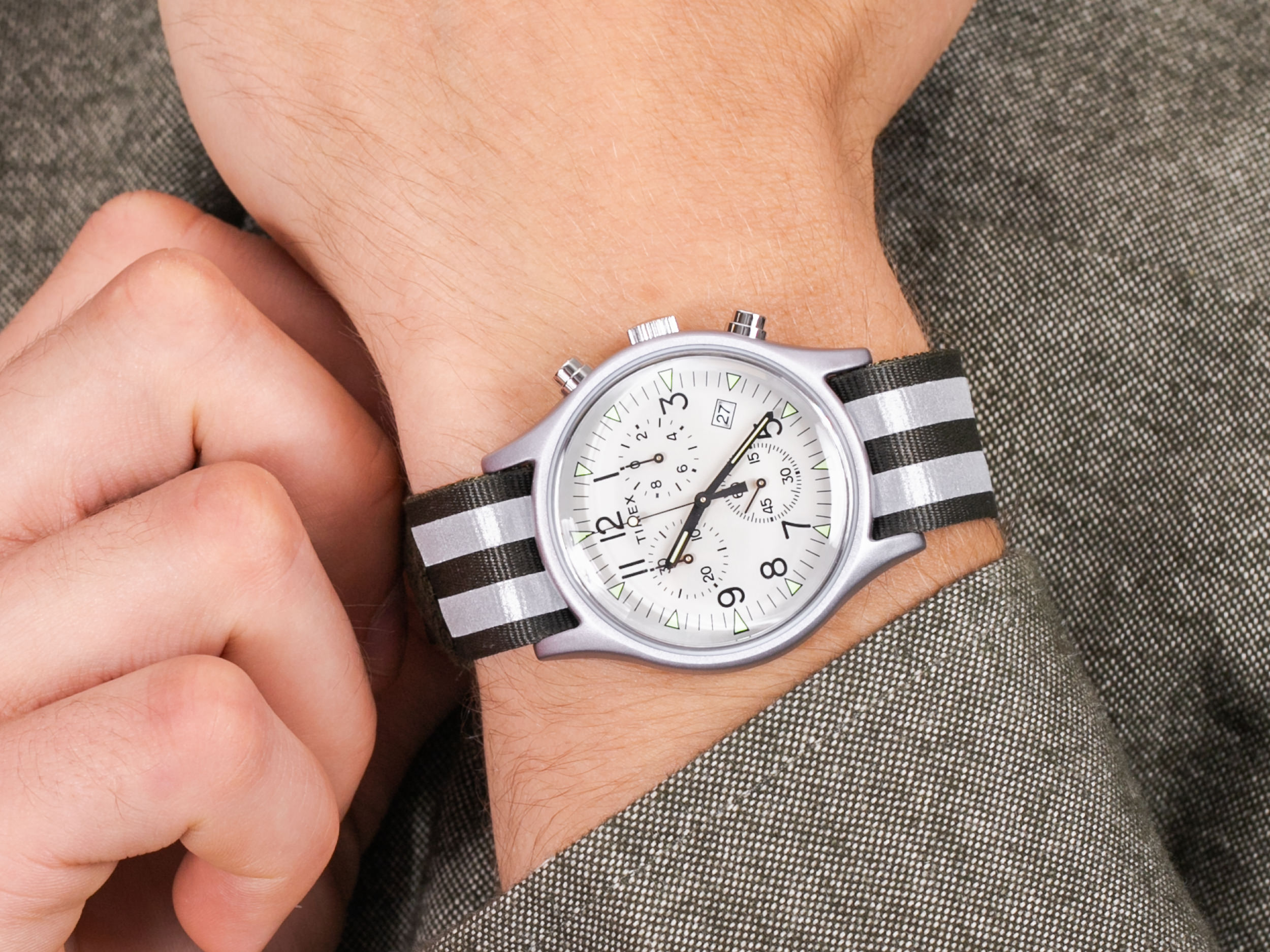 zegarek Timex TW2R81300 srebrny MK1 - miniatura 4