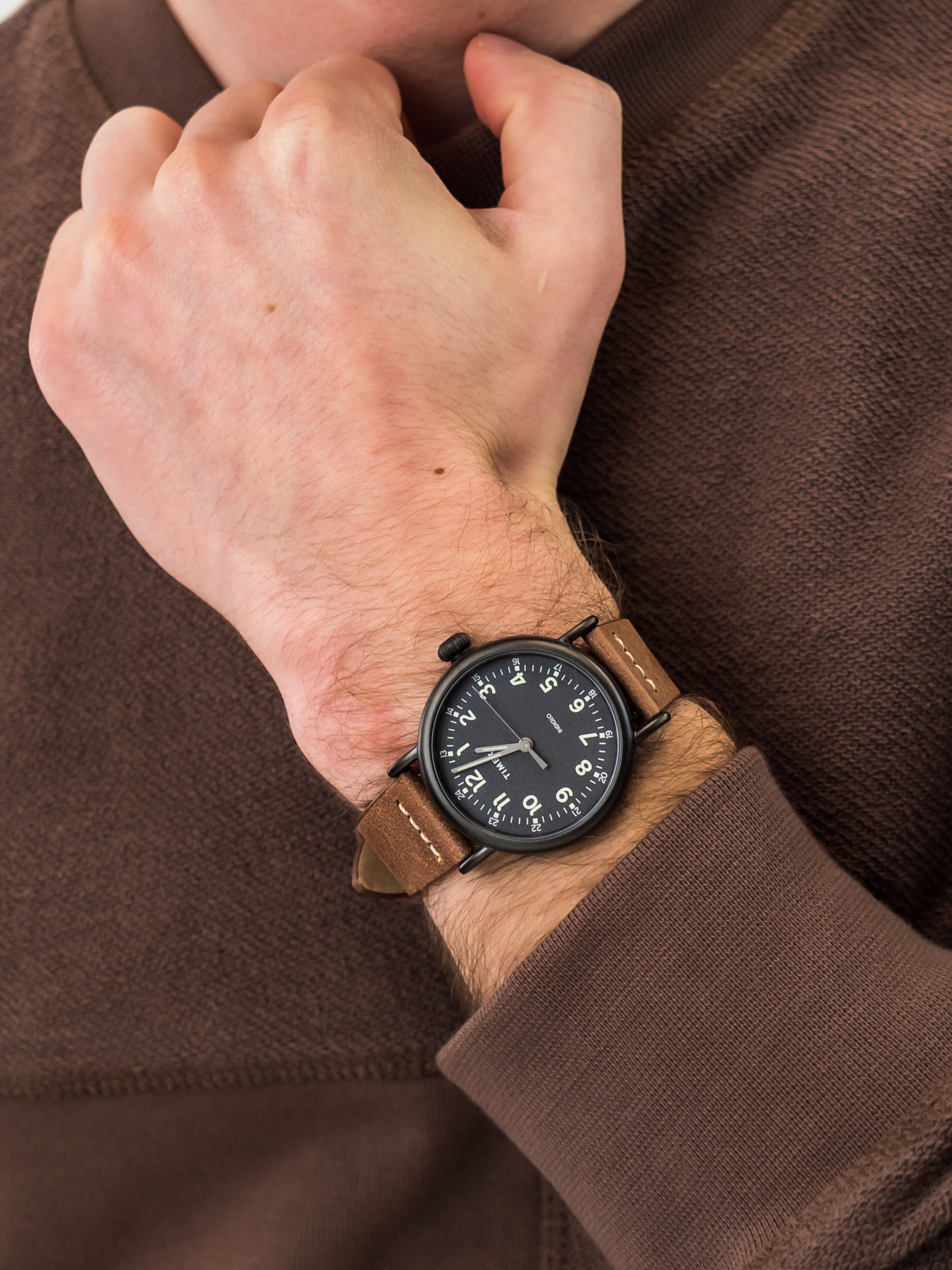 Timex TW2T69300 męski zegarek Standard pasek - miniatura 3