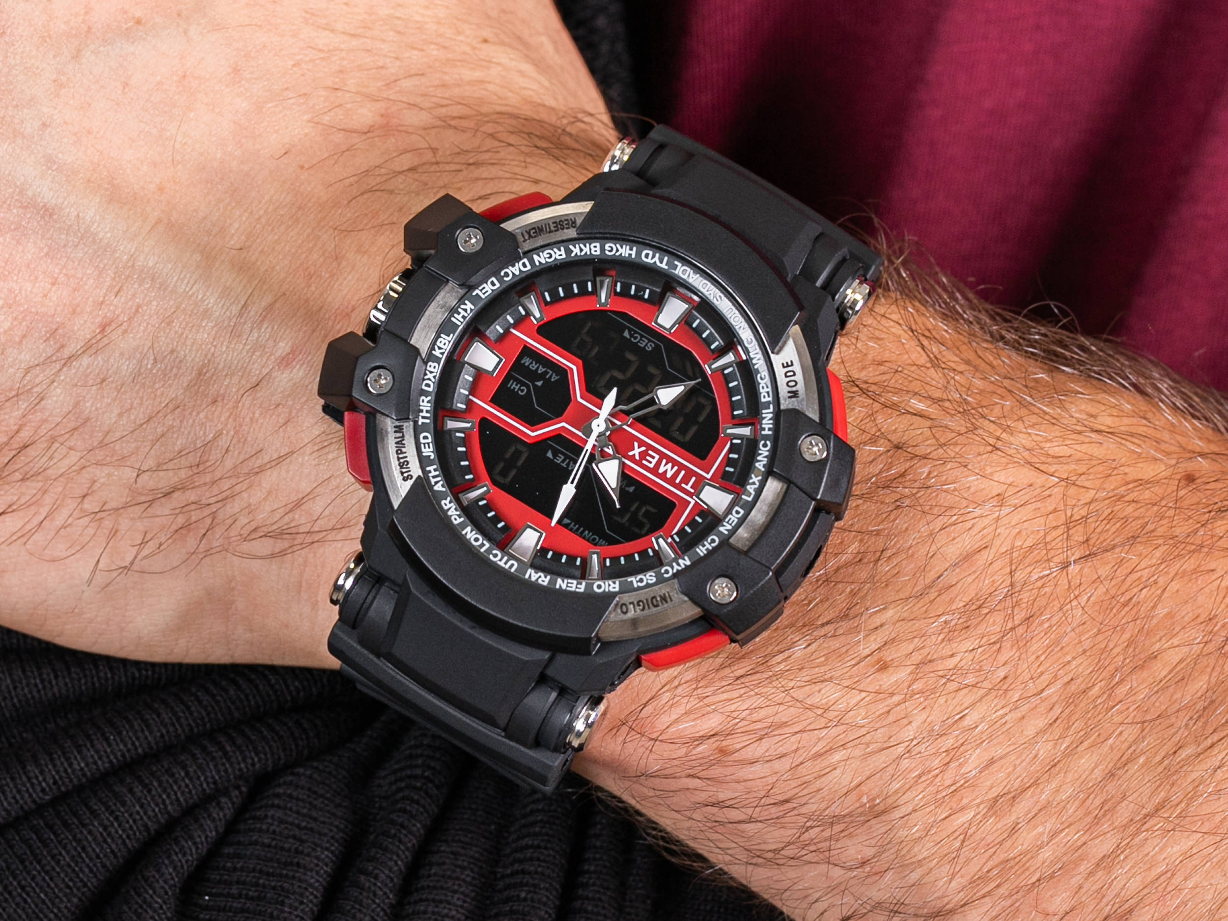 Timex TW5M22700 Lifestyle Combo zegarek sportowy Tactic DGTL - miniatura 4