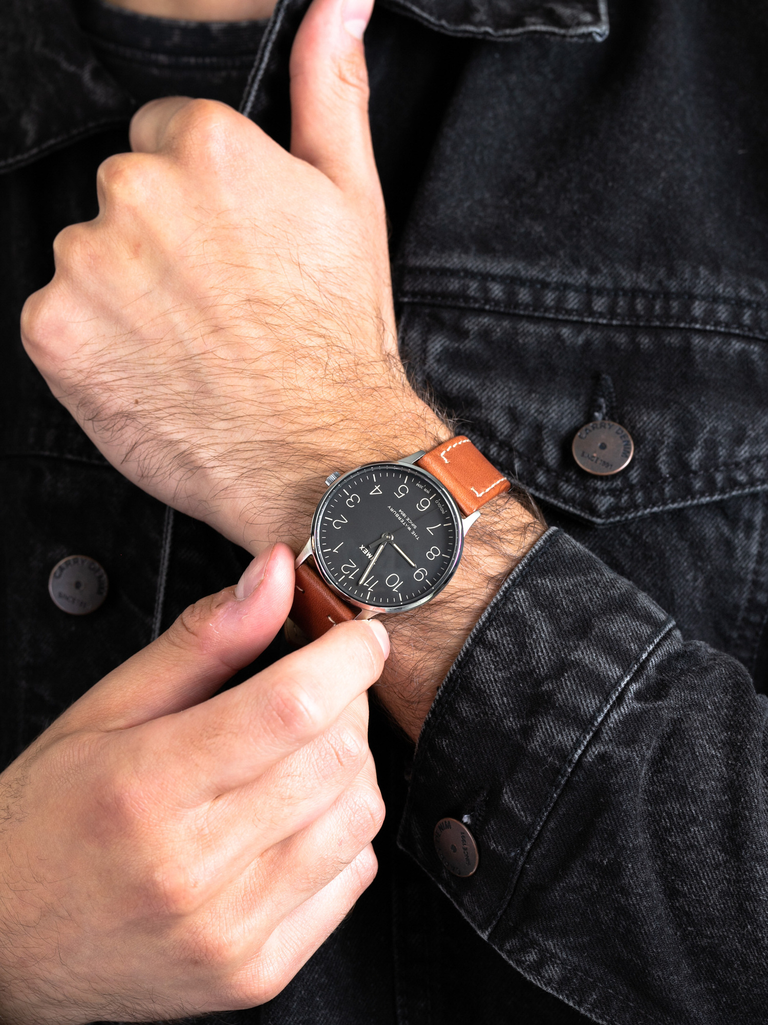 Timex TW2P95800 męski zegarek Waterbury pasek