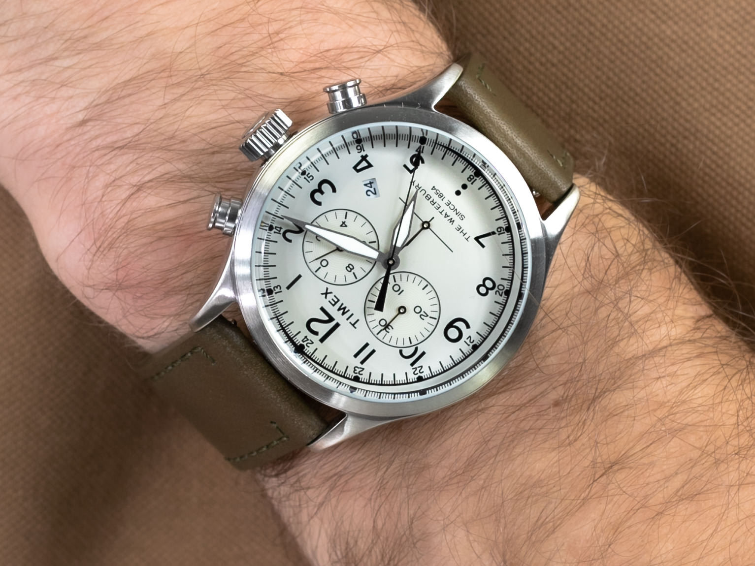 zegarek Timex TW2R70800 srebrny Waterbury - miniatura 4