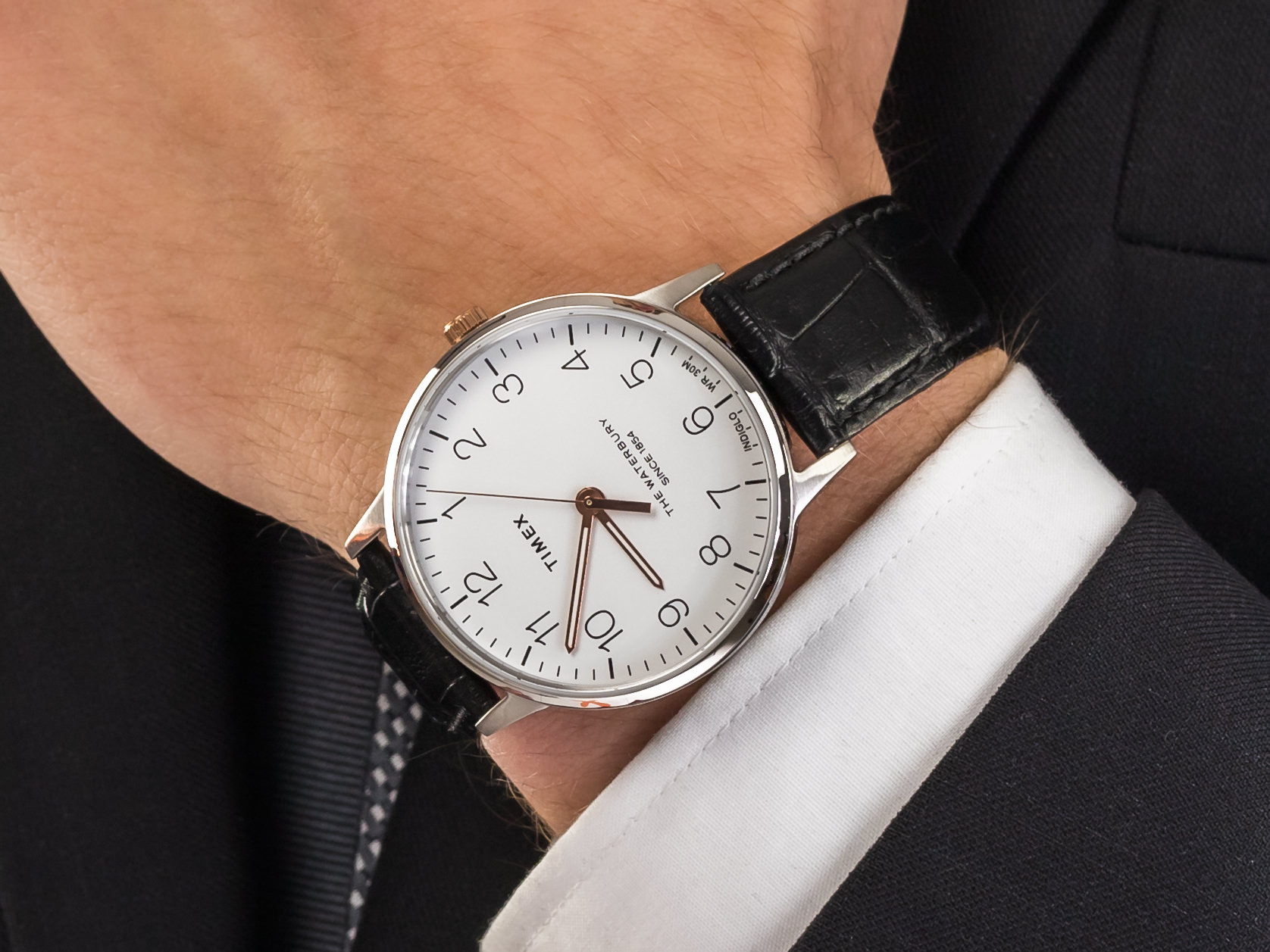 Timex TW2R71300 The Waterbury zegarek klasyczny Waterbury - miniatura 4