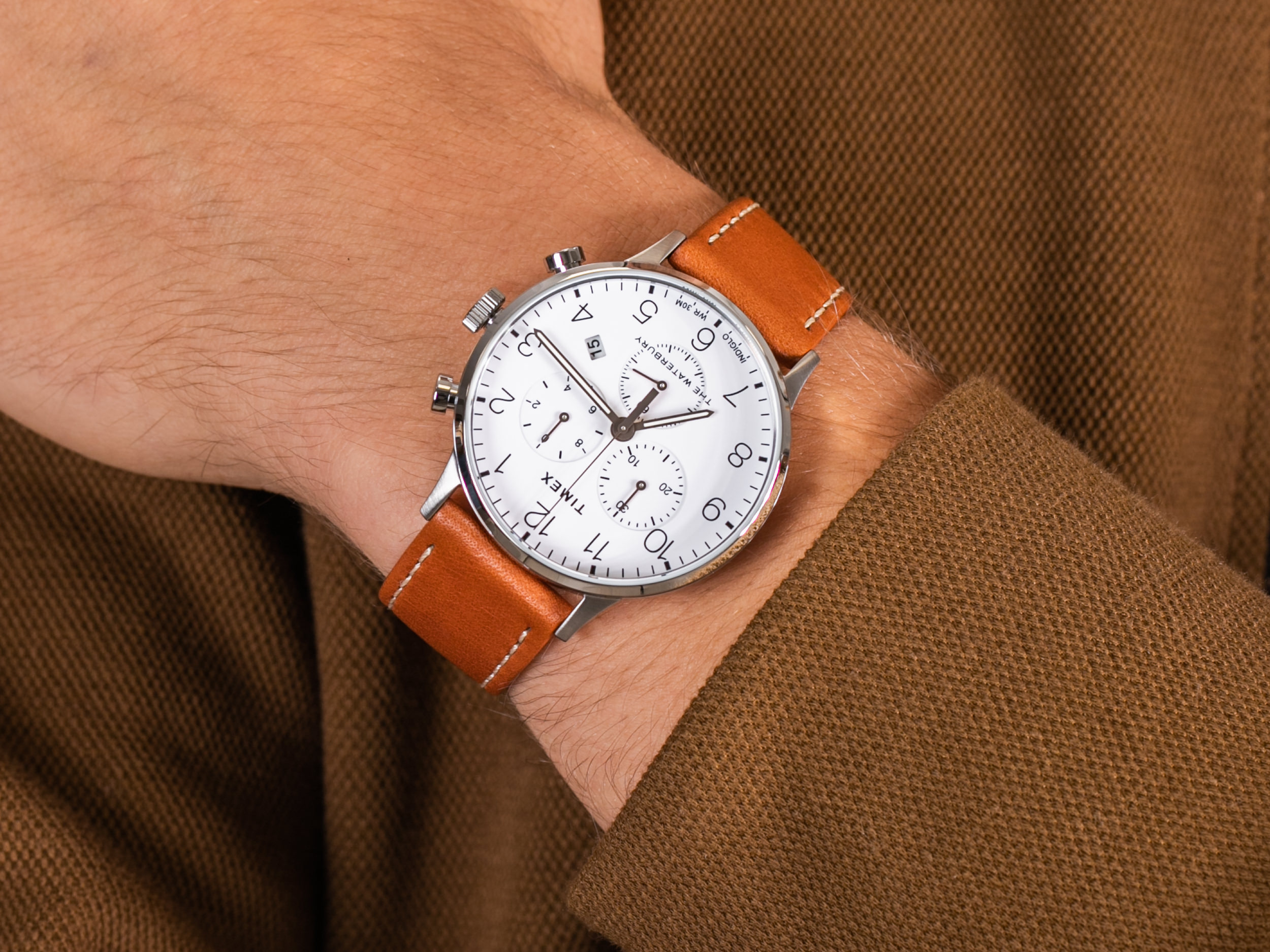 Timex TW2T28000 The Waterbury zegarek fashion/modowy Waterbury - miniatura 4