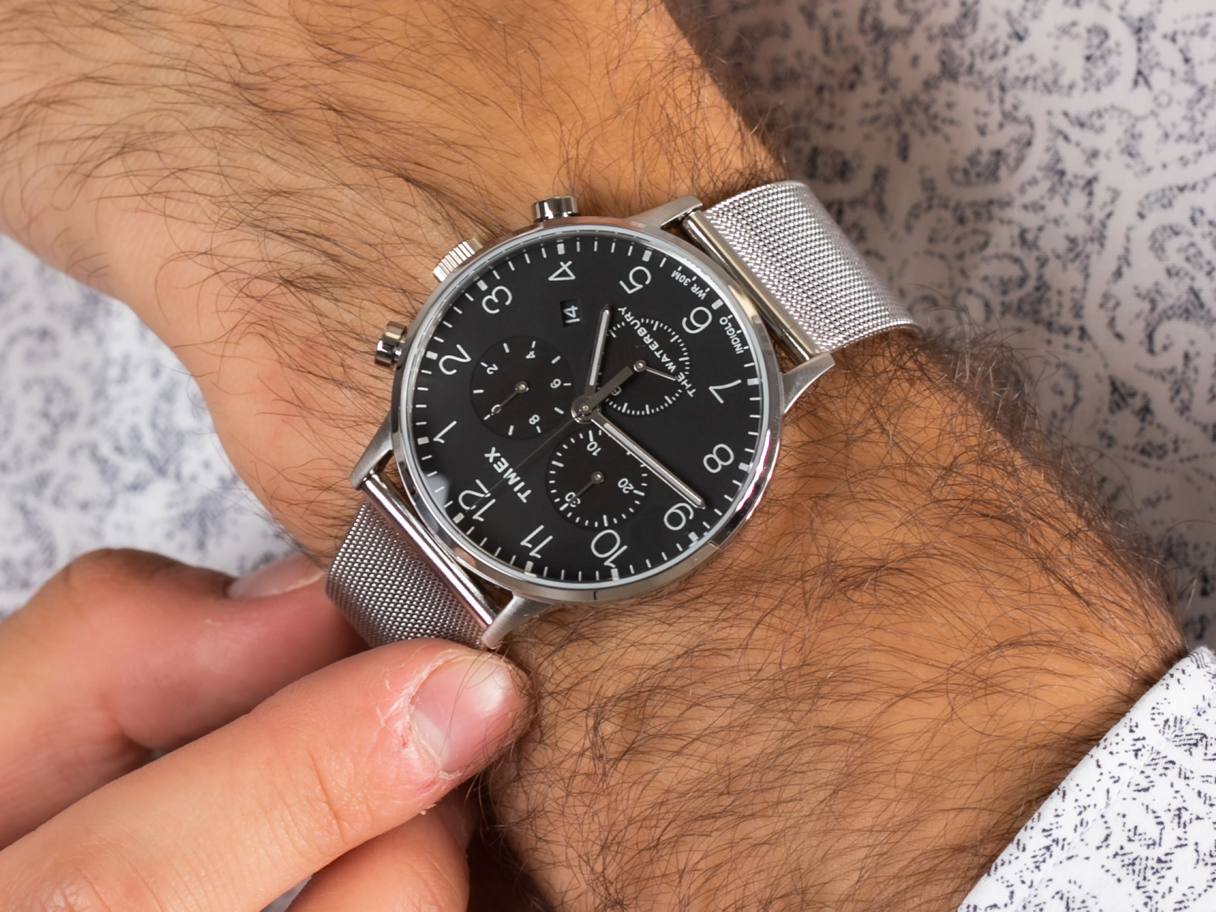 Timex TW2T36600 The Waterbury zegarek fashion/modowy Waterbury - miniatura 4