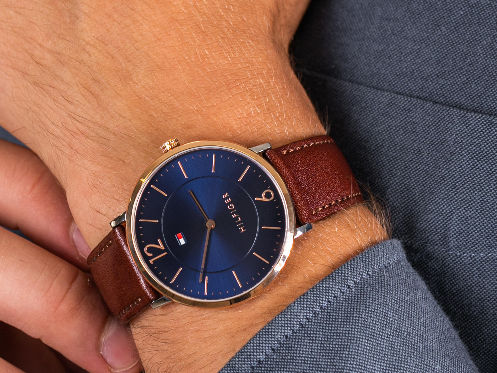 Tommy Hilfiger 1710354 zegarek klasyczny Męskie - miniatura 4