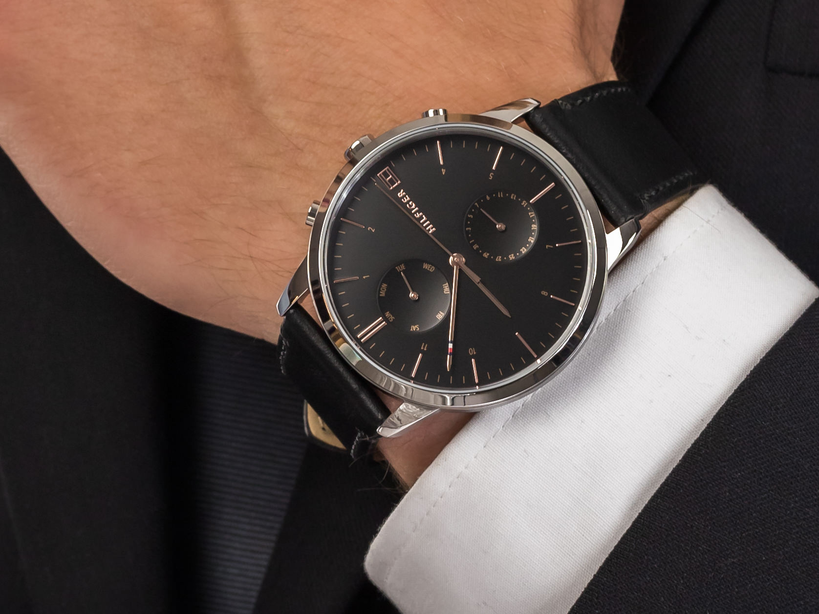 Tommy Hilfiger 1710406 zegarek klasyczny Męskie - miniatura 4