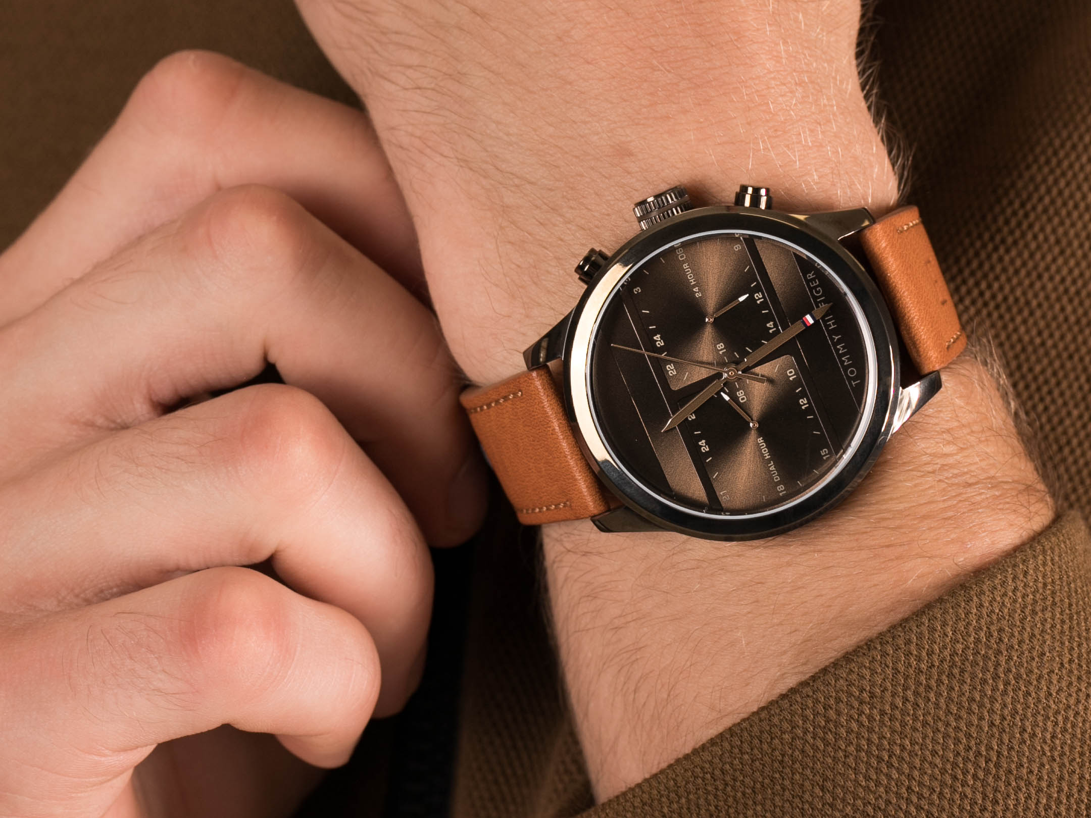Tommy Hilfiger 1791594 zegarek klasyczny Męskie - miniatura 4