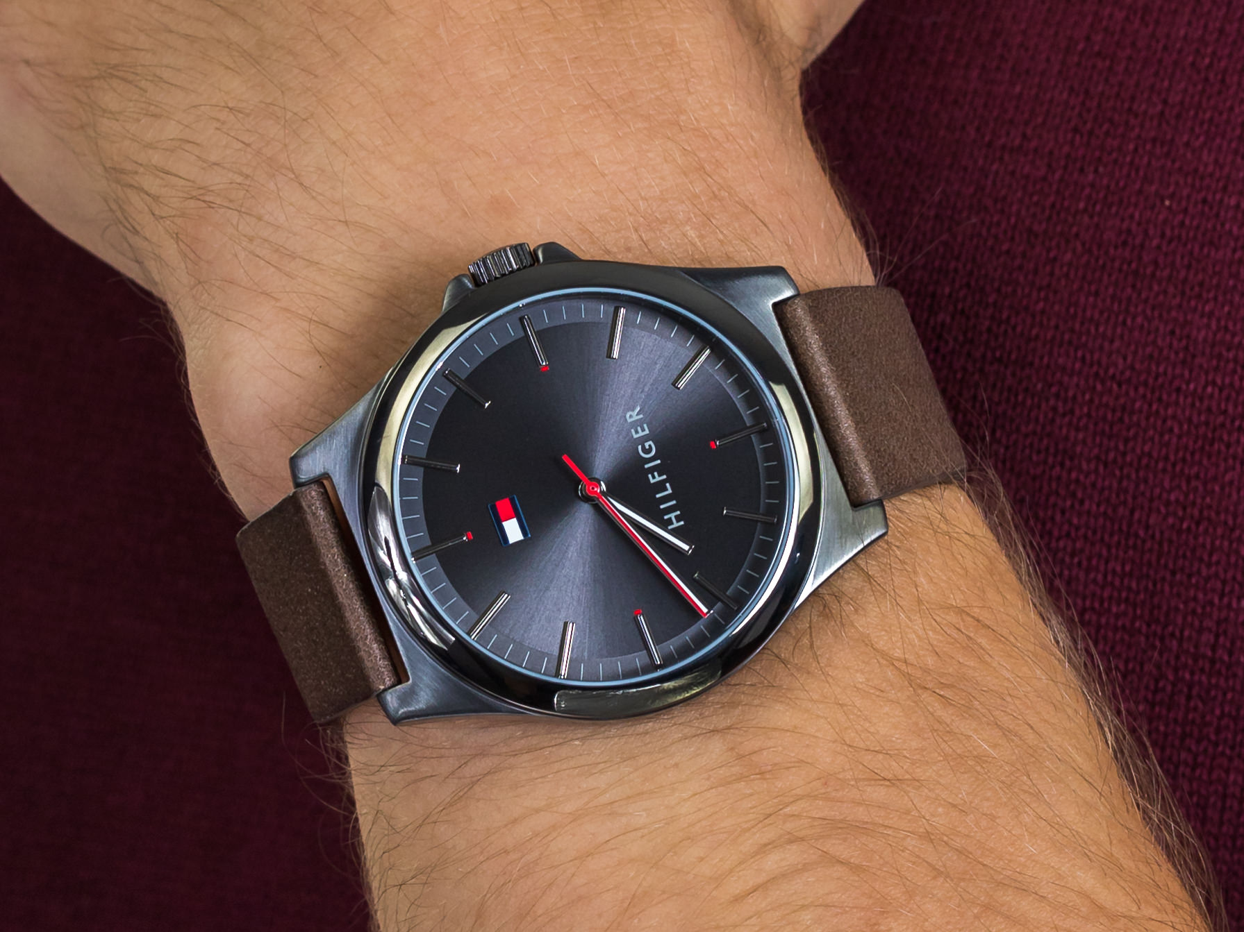 Tommy Hilfiger 1791717 zegarek klasyczny Męskie - miniatura 4