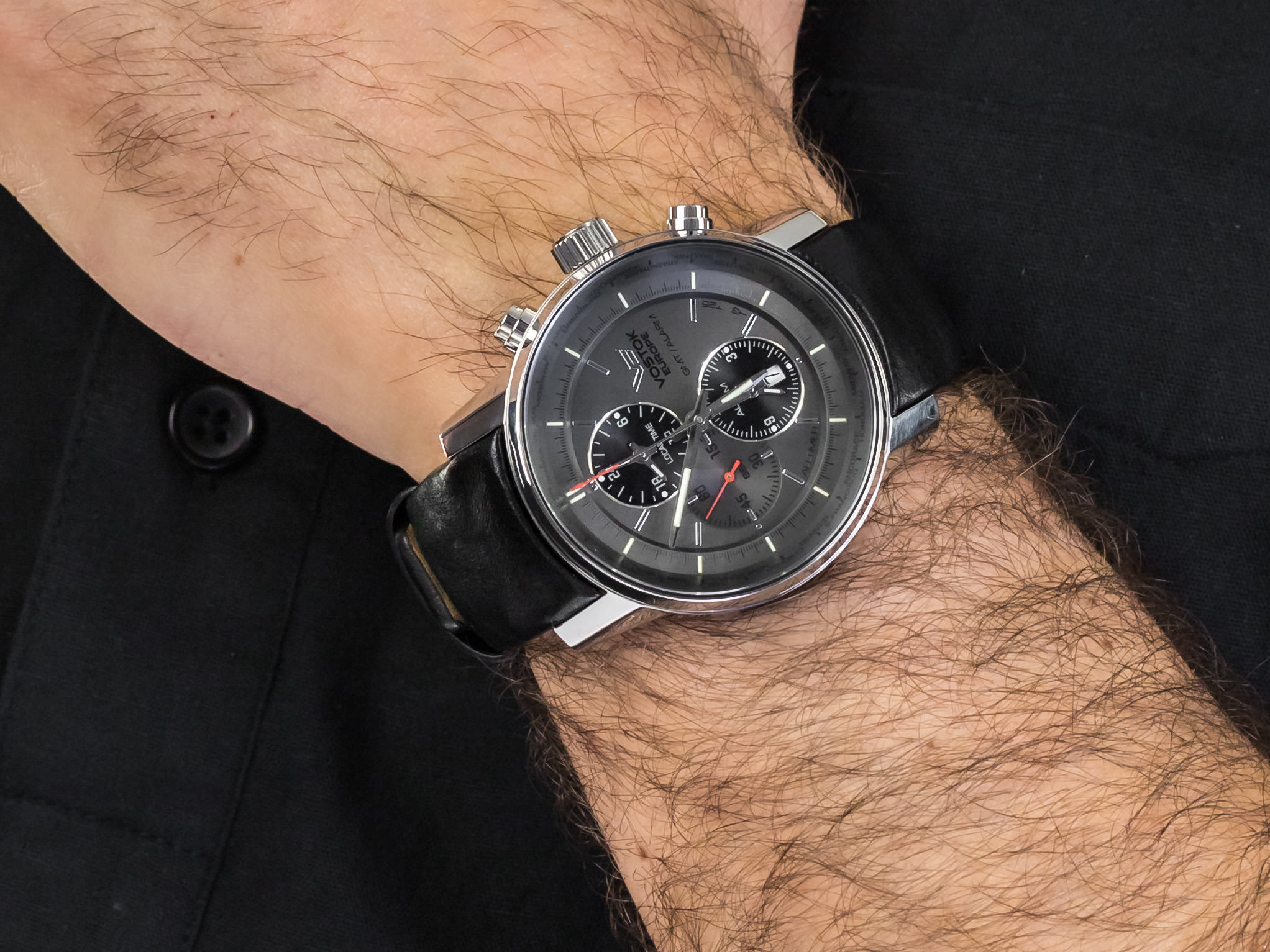Vostok Europe YM26-565A291 Limousine Chrono zegarek klasyczny Limousine - miniatura 4
