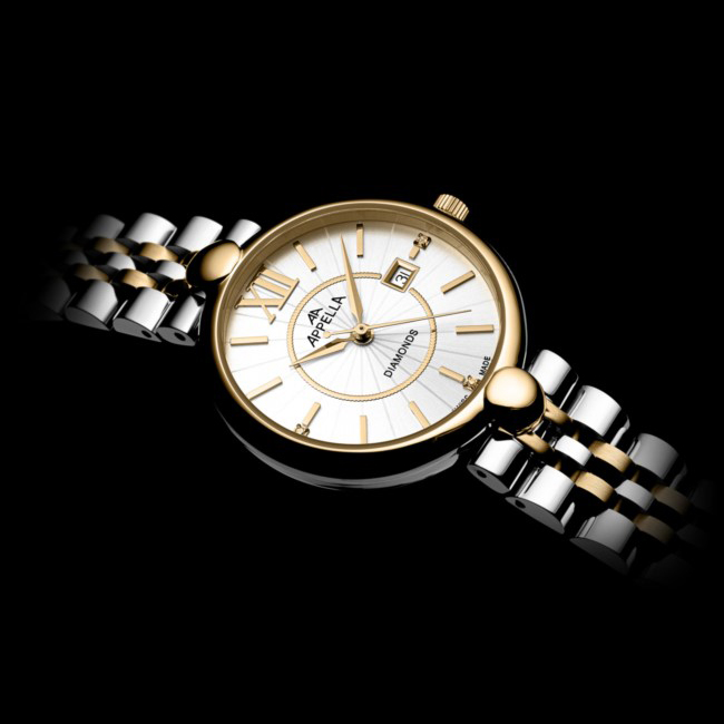 L500112163DQ zegarek srebrny elegancki Bransoleta bransoleta