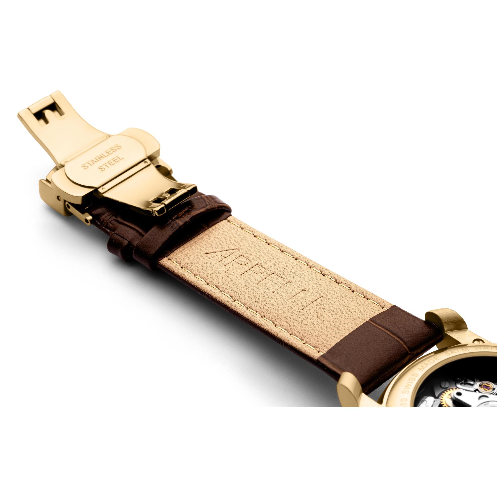 L700101B31ACH Pasek zegarek męski elegancki szafirowe - miniatura 3