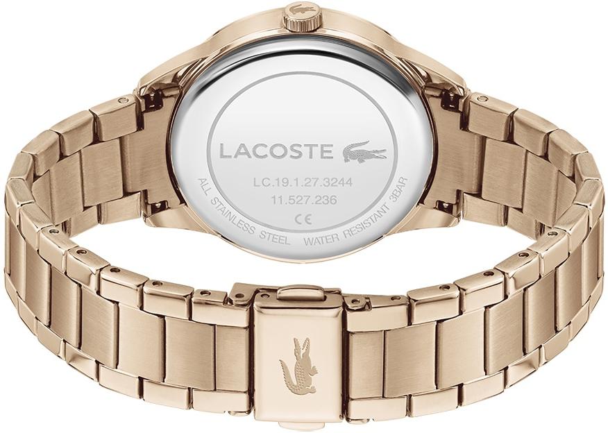 Lacoste 2001172 zegarek różowe złoto klasyczny Damskie bransoleta - miniatura 3