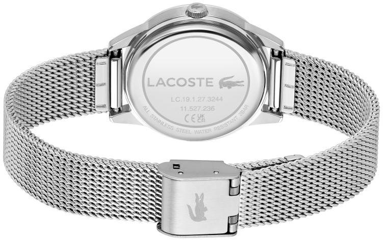 Lacoste 2001307 zegarek srebrny klasyczny Damskie bransoleta - miniatura 3