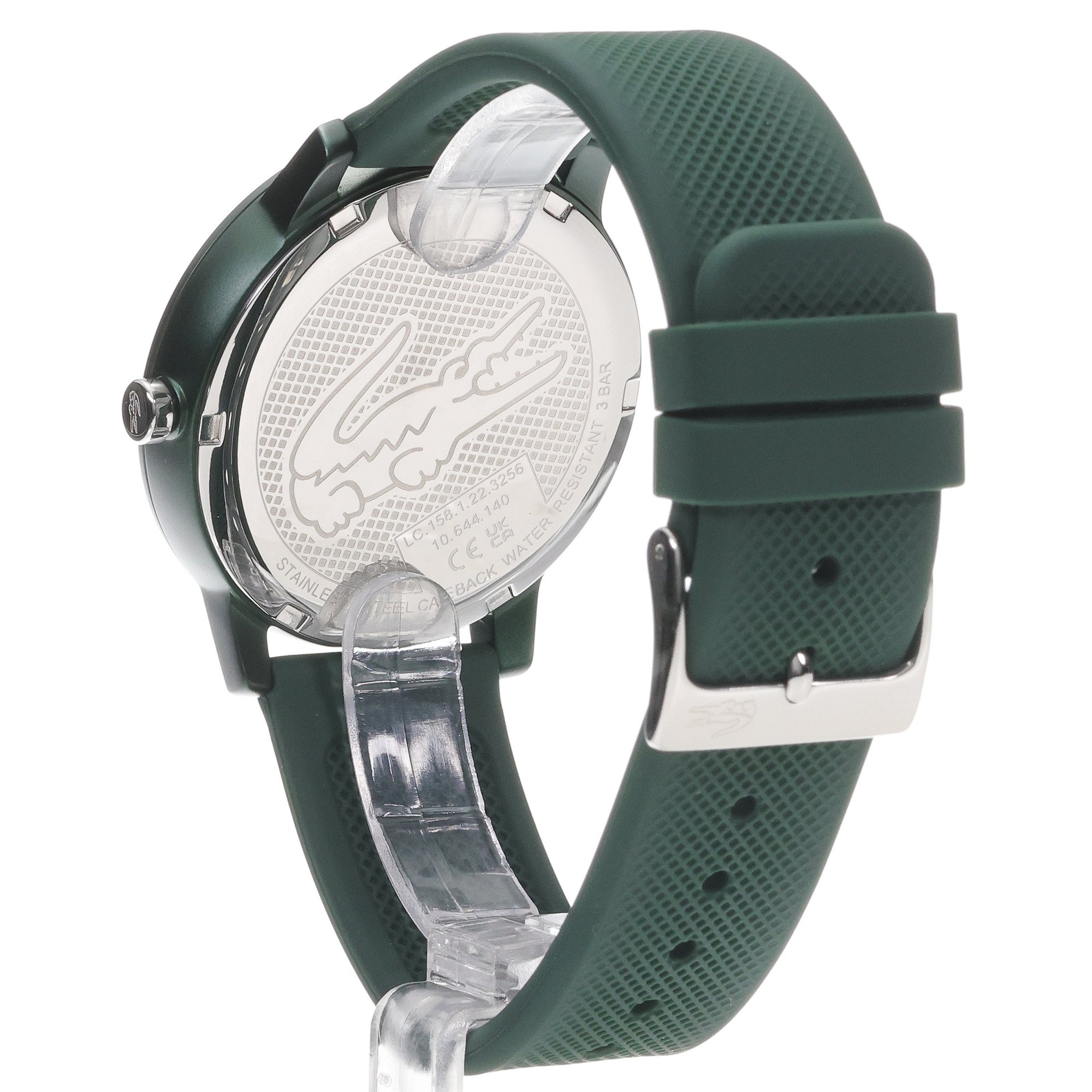 Lacoste 2011238 zegarek zielony klasyczny Męskie pasek