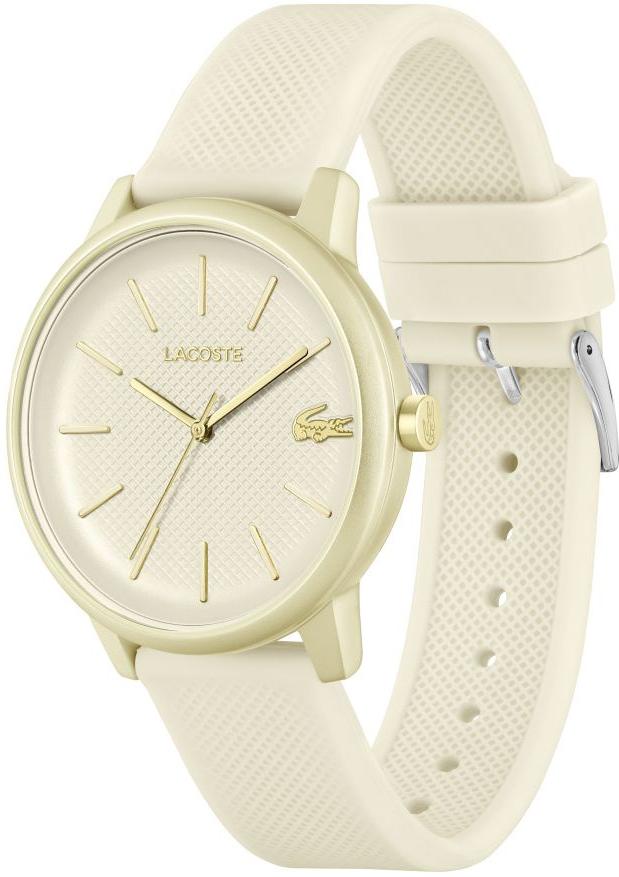 Lacoste 2011239 zegarek złoty klasyczny Męskie pasek - miniatura 5