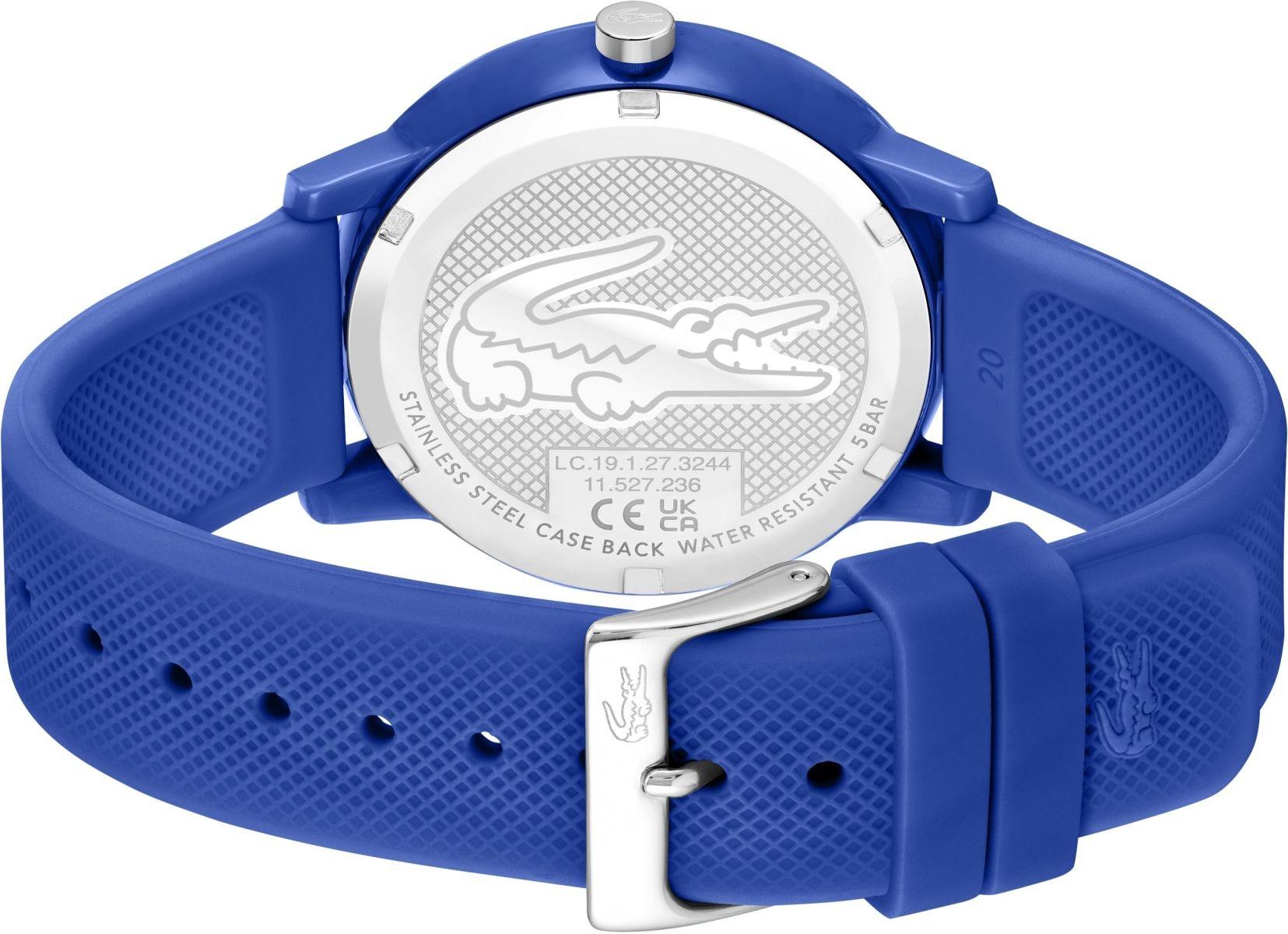 Lacoste 2011279 zegarek niebieski klasyczny Męskie pasek - miniatura 3