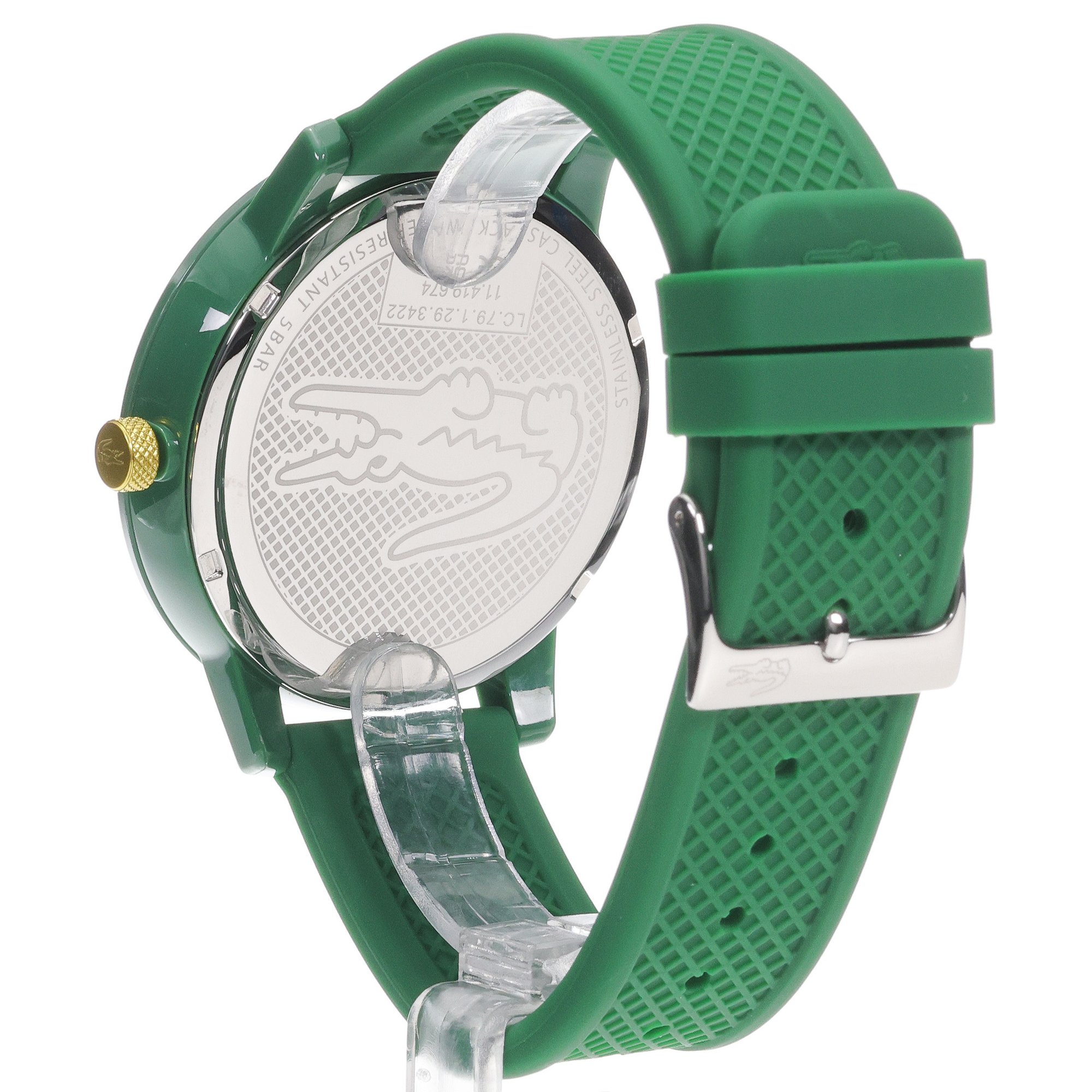 Lacoste 2011316 zegarek zielony fashion-modowy Męskie pasek