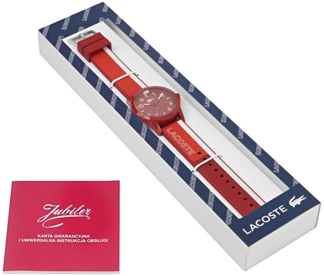 Lacoste 2030047 Męskie Rider zegarek męski fashion-modowy mineralne