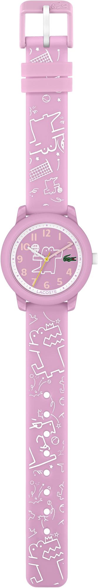 Lacoste 2030058 zegarek różowy klasyczny Damskie pasek - miniatura 2