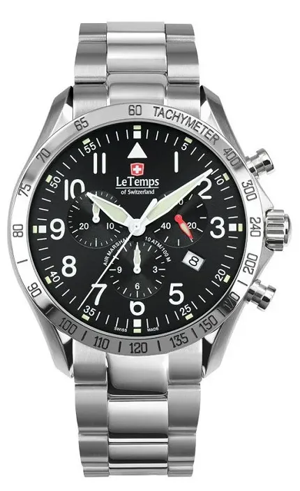 Le Temps LT104101BS01 Air Marshal AIR MARSHAL CHRONOGRAPH - zdjęcie 1