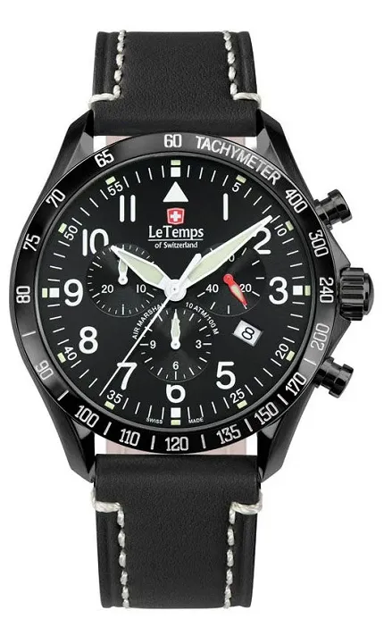 Le Temps LT104121BL25 Air Marshal AIR MARSHAL CHRONOGRAPH - zdjęcie 1