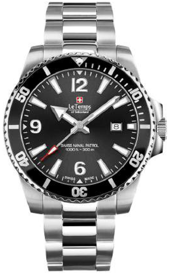 Le Temps SWISS NAVAL PATROL LT1043.01BS01