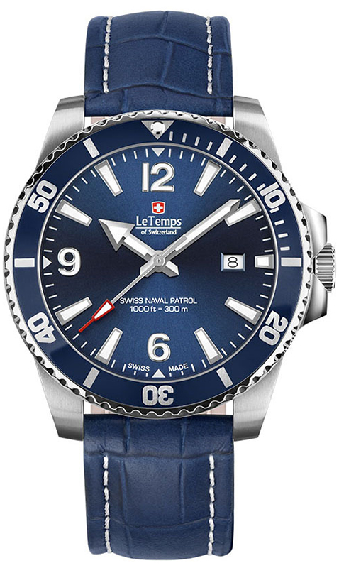 Le Temps SWISS NAVAL PATROL LT1043.03BL13