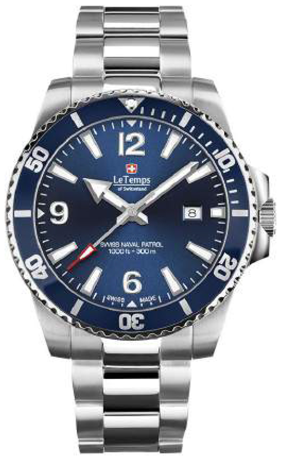 Le Temps SWISS NAVAL PATROL LT1043.03BS01
