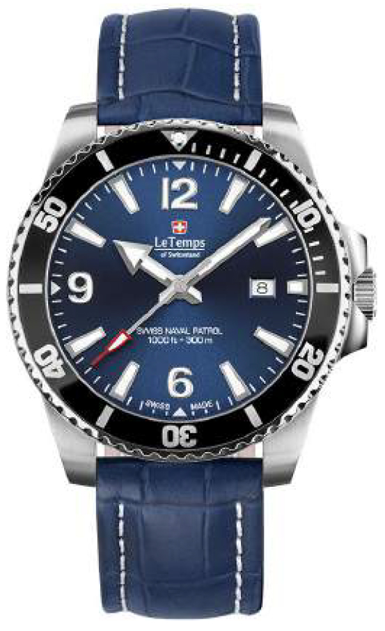 Le Temps SWISS NAVAL PATROL LT1043.13BL13