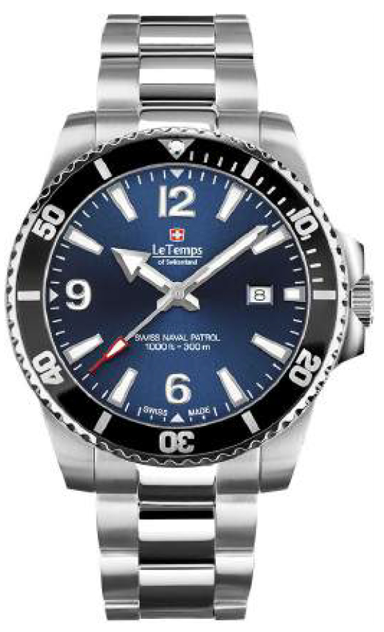Le Temps SWISS NAVAL PATROL LT1043.13BS01