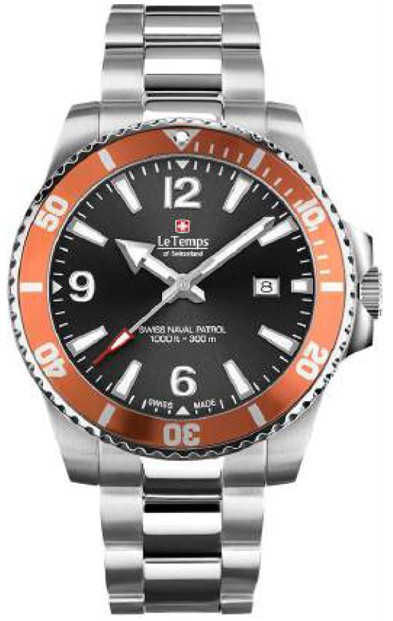 Le Temps SWISS NAVAL PATROL LT1043.14BS01