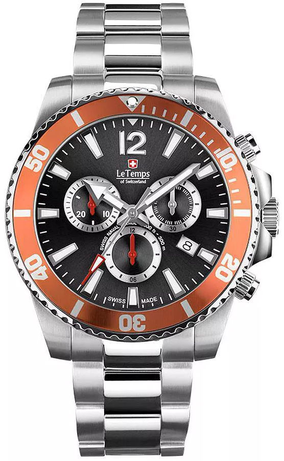 Le Temps SWISS NAVAL PATROL CHRONOGRAPH LT1044.14BS01
