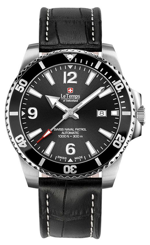 Le Temps SWISS NAVAL PATROL AUTOMATIC LT1045.01BL01