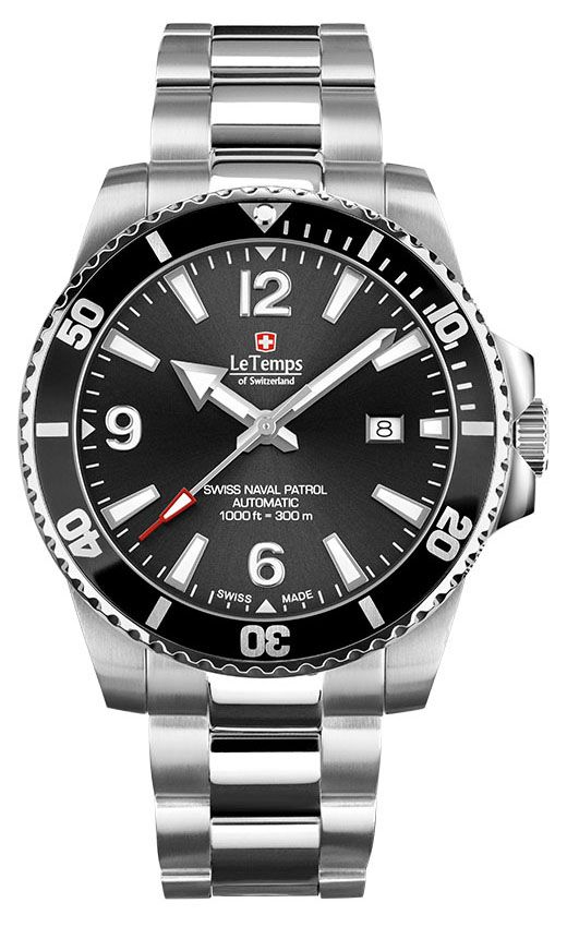 Le Temps SWISS NAVAL PATROL AUTOMATIC LT1045.01BS01