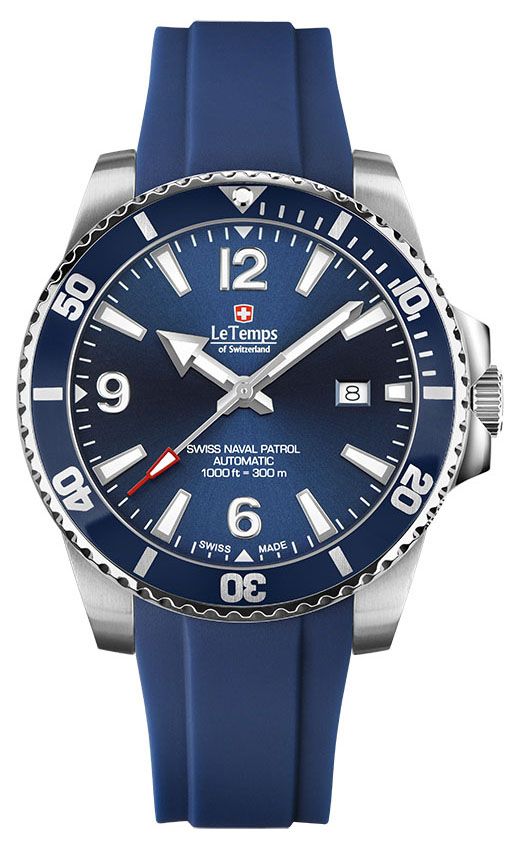 Le Temps SWISS NAVAL PATROL AUTOMATIC LT1045.03BR03