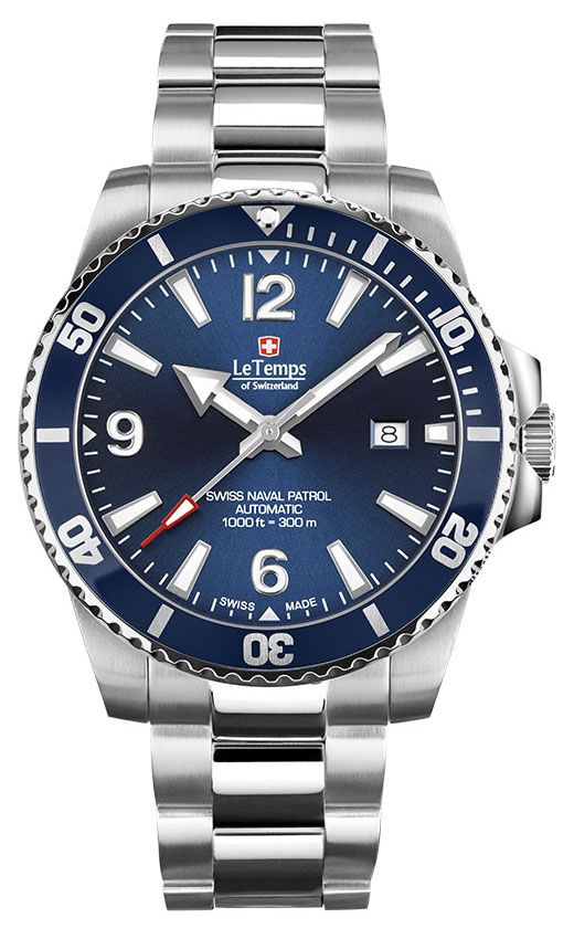 Le Temps SWISS NAVAL PATROL AUTOMATIC LT1045.03BS01