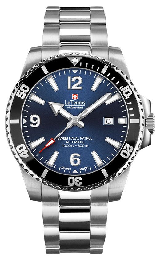 Le Temps SWISS NAVAL PATROL AUTOMATIC LT1045.13BS01
