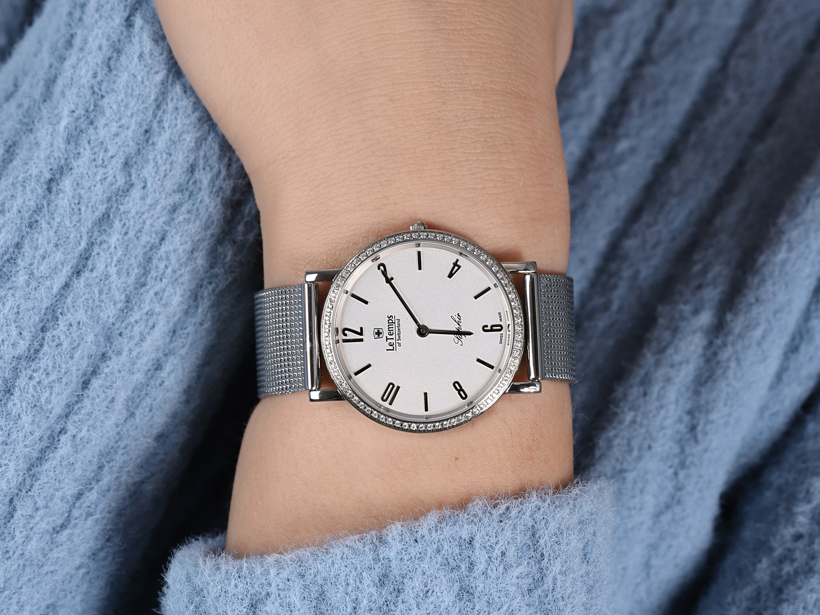 Le Temps LT1086.01BS01 damski zegarek Zafira bransoleta - miniatura 4