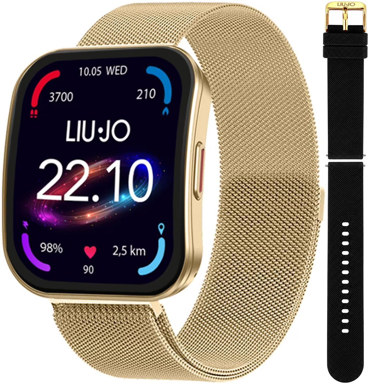 Smartwatch Voice Curved Mesh zestaw z Paskiem LIU JO SWLJ218 