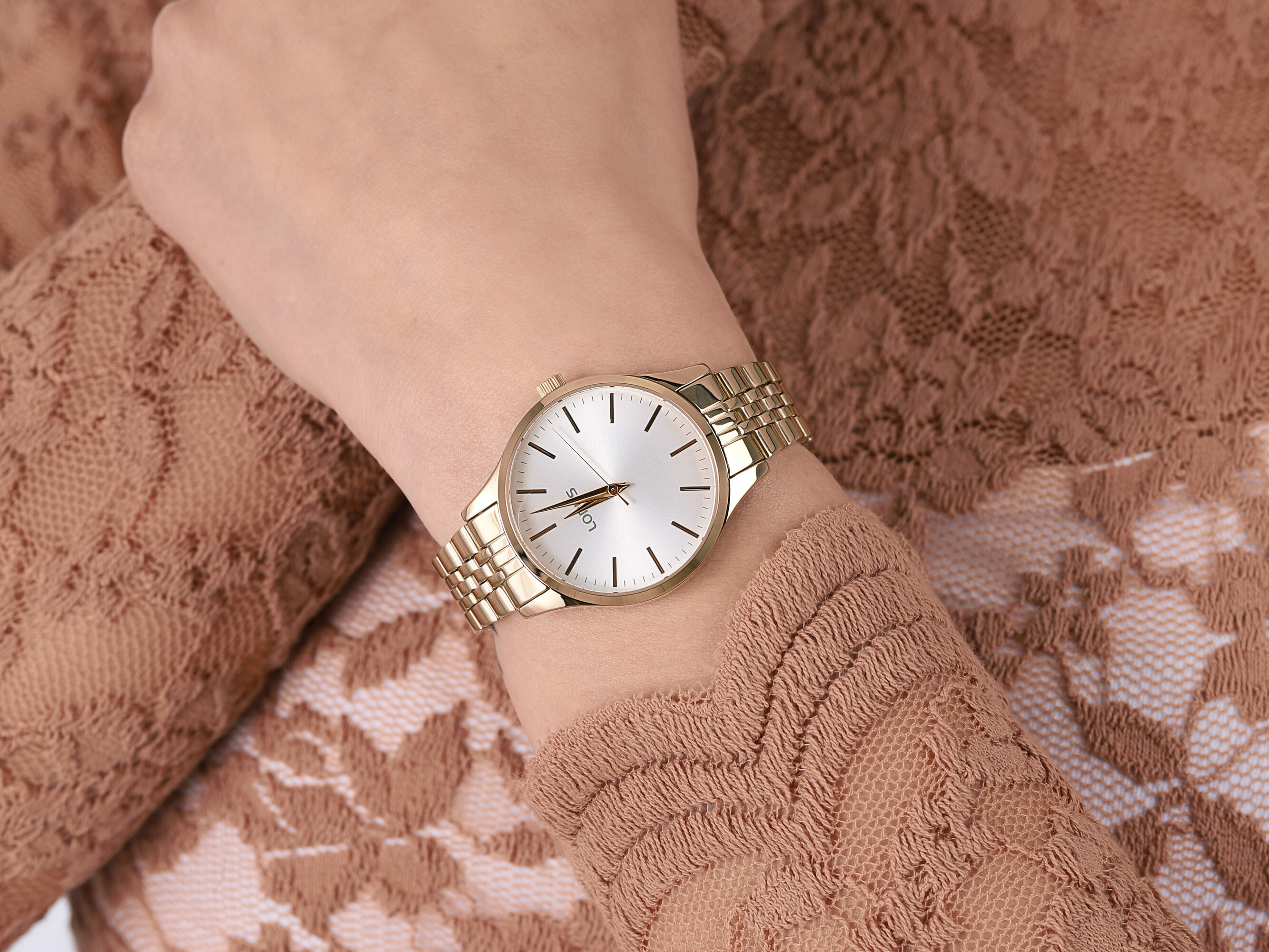 Lorus RG208PX9 Fashion elegancki zegarek złoty